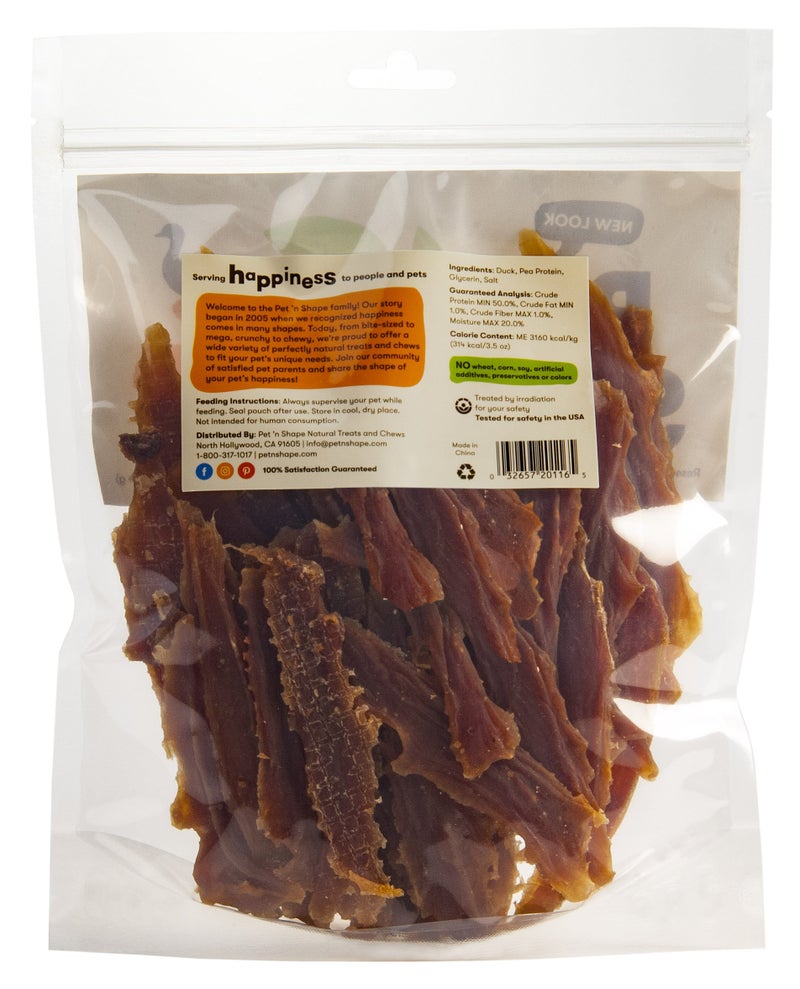 Pet 'n Shape Duck Breast Jerky Dog Treats - 16 Ounce - Image 2